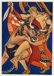 Theseus a Minotaurus